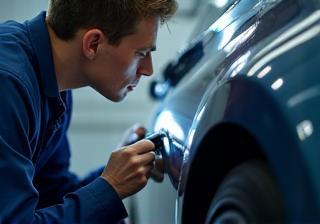 Final inspection of ceramic coated car