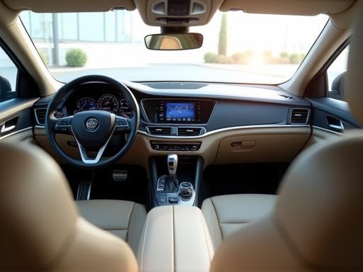 Clean car interior after detailing at Yıldız Oto Bakım